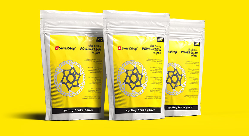 Disc Brake Power Clean Wipes